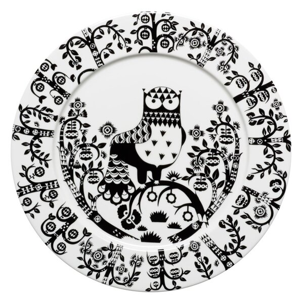 Iittala Talíř Taika 30cm, černý