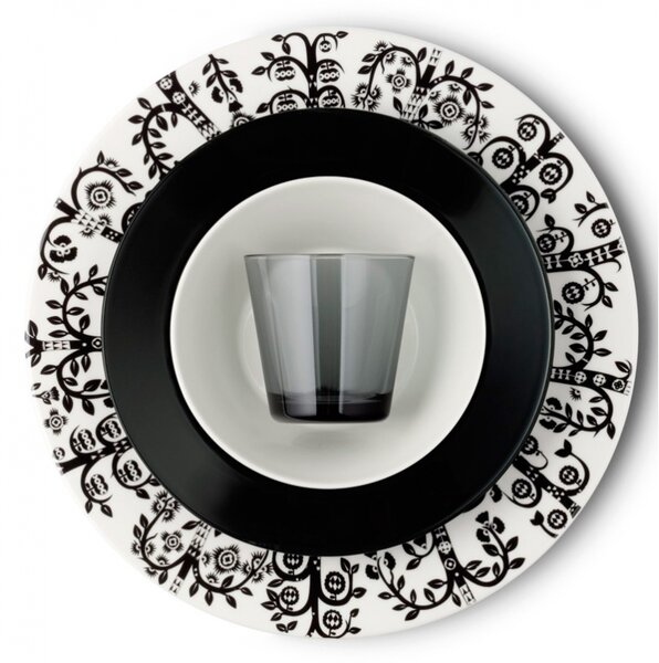 Iittala Talíř Taika 30cm, černý