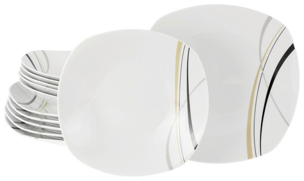 JÍDELNÍ SOUPRAVA 12dílnéporcelán Creatable - Online Only nádobí, Online Only