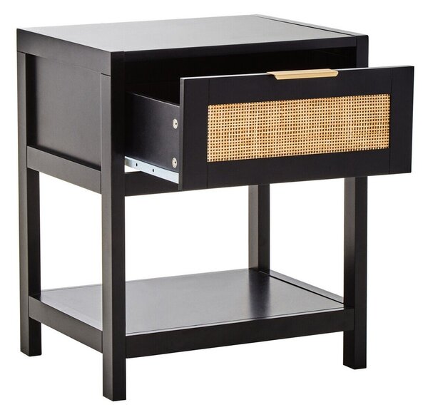 Černý noční stolek Sherman – Premier Housewares