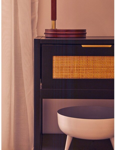 Černý noční stolek Sherman – Premier Housewares