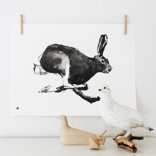 Teemu Järvi Plakát Mountain Hare 70x50