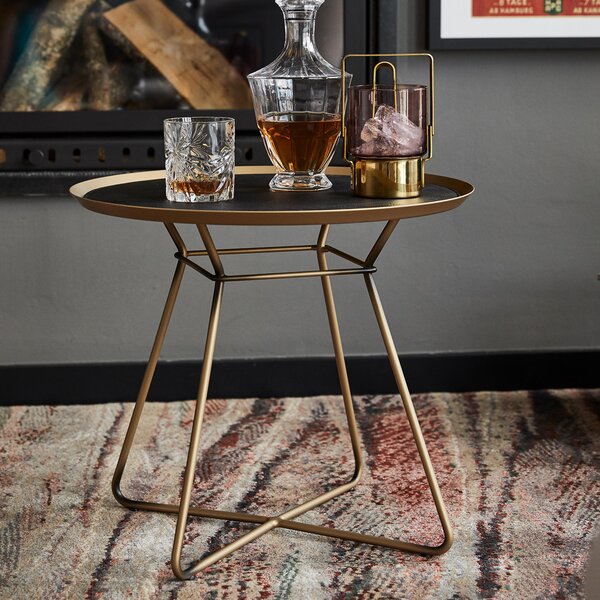 Freifrau Manufaktur designové konferenční stoly Coffee Table Indoor Small (průměr 34 x 48 cm)