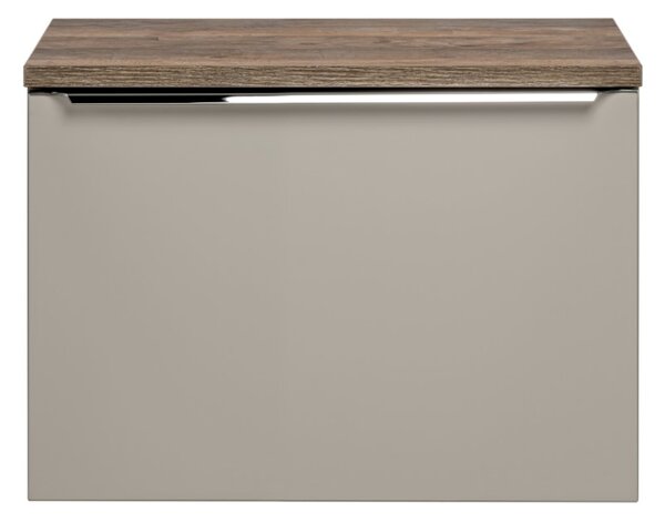 Koupelnová skříňka s deskou SANTA Fe Taupe D60/1 | 60 cm