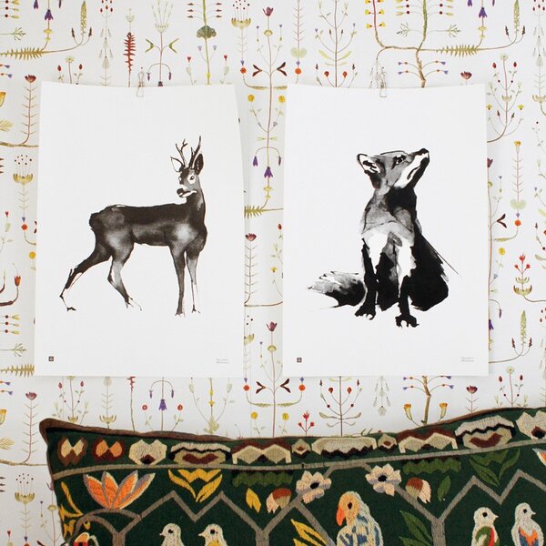 Teemu Järvi Plakát Roe Deer 50x70