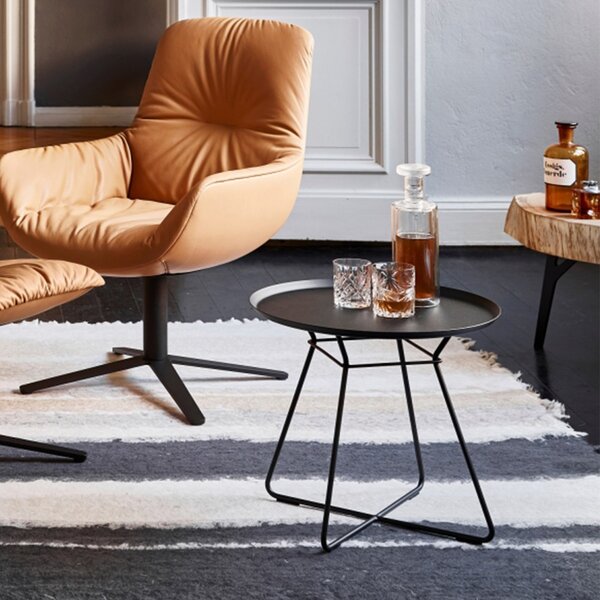 Freifrau Manufaktur designové konferenční stoly Coffee Table Indoor Small (průměr 34 x 48 cm)