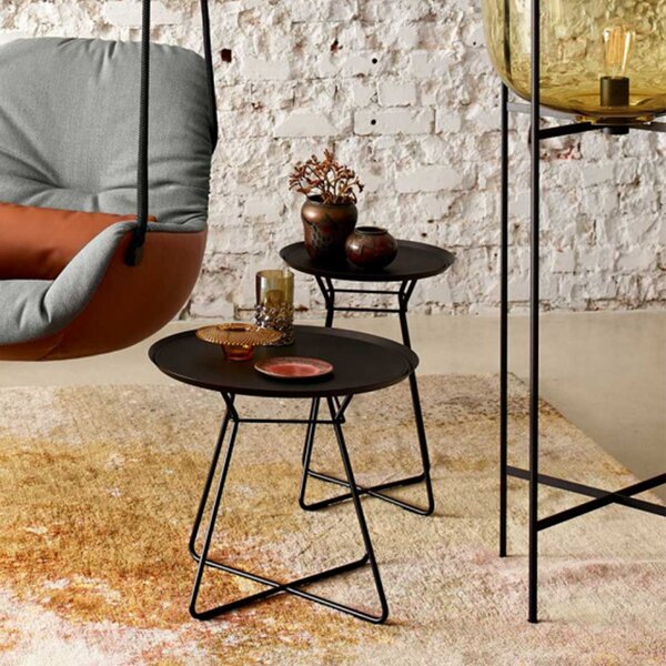 Freifrau Manufaktur designové konferenční stoly Coffee Table Indoor Small (průměr 34 x 48 cm)
