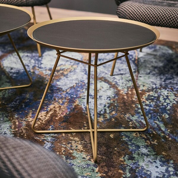 Freifrau Manufaktur designové konferenční stoly Coffee Table Indoor Small (průměr 34 x 48 cm)