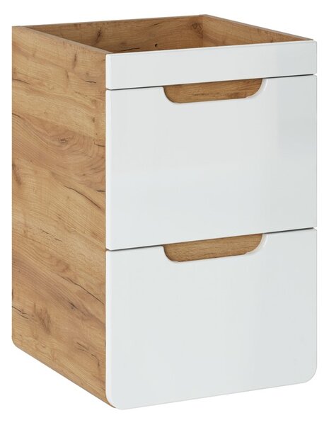Koupelnová skříňka s umyvadlem ARUBA White U40/2 | 40 cm