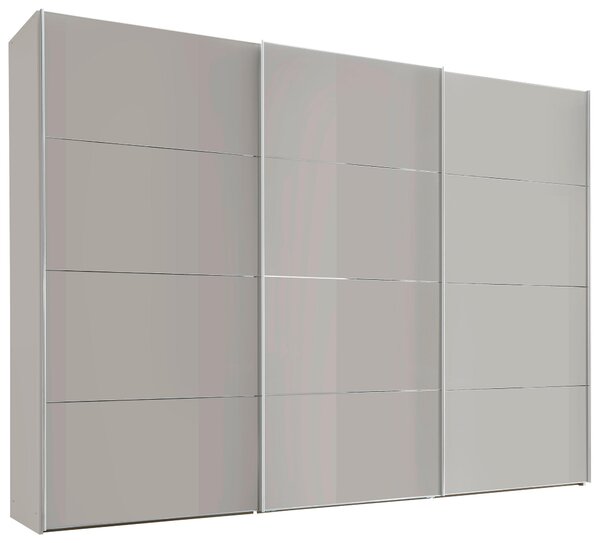 SKŘÍŇ S POSOUVACÍMI DVEŘMI, pískové barvy, 280/222/68 cm Moderano - Šatní skříně
