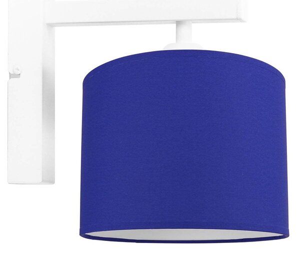 Nástěnné svítidlo Indigo, 1x textilní stínítko (výběr ze 6 barev), (výběr ze 3 barev konstrukce)