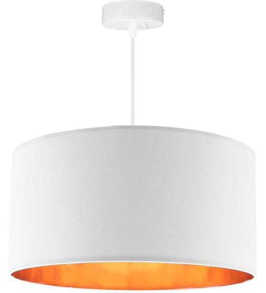 Závěsné svítidlo Shade, 1x textilní stínítko (výběr ze 4 barev), (výběr ze 3 barev konstrukce), (fi 40cm), g