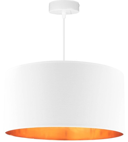 Závěsné svítidlo Shade, 1x textilní stínítko (výběr ze 4 barev), (výběr ze 3 barev konstrukce), (fi 40cm), g