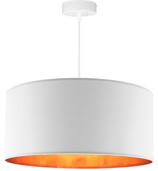 Závěsné svítidlo Shade, 1x textilní stínítko (výběr ze 4 barev), (výběr ze 3 barev konstrukce), (fi 44cm), g