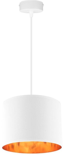 Závěsné svítidlo Shade, 1x textilní stínítko (výběr ze 4 barev), (výběr ze 3 barev konstrukce), (fi 20cm), g