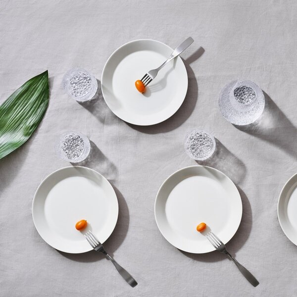 Iittala Talíř Teema 23cm, bílý