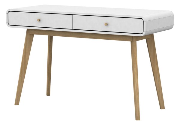 PSACÍ STŮL, bílá, 120/79/50 cm MID.YOU - Online Only psací stoly, Online Only