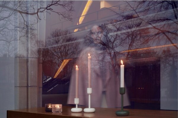 Iittala Svícen Nappula 107mm, bílý