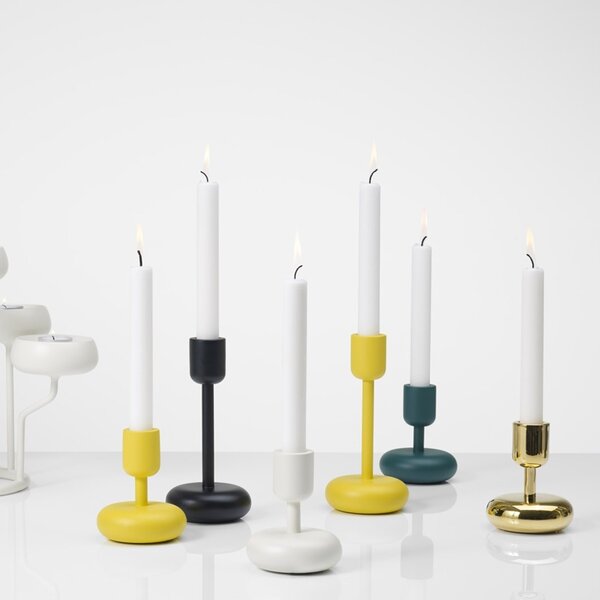 Iittala Svícen Nappula 107mm, bílý