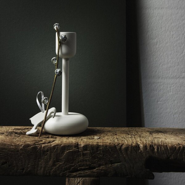 Iittala Svícen Nappula 183mm, bílý