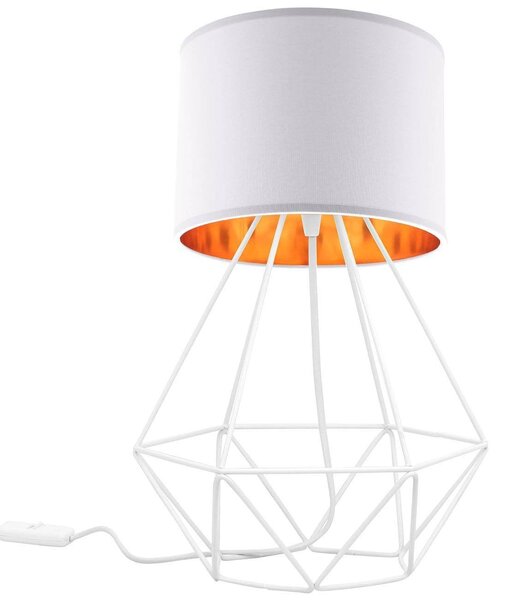 Stolní lampa Shade, 1x textilní stínítko (výběr ze 4 barev), (výběr ze 3 barev konstrukce), g