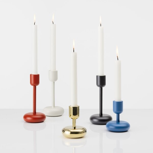 Iittala Svícen Nappula 183mm, tmavě šedý