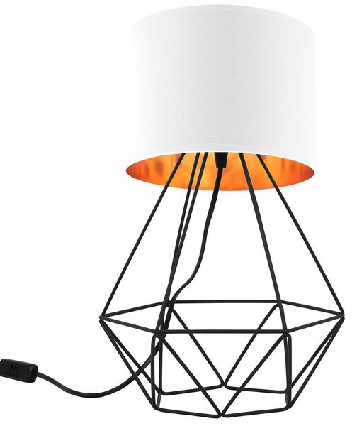 Stolní lampa Shade, 1x textilní stínítko (výběr ze 4 barev), (výběr ze 3 barev konstrukce), g