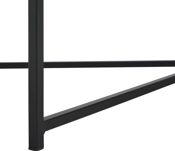KONFERENČNÍ STOLEK, černá, bílá, kov, keramika, 120/60/43 cm Livetastic - Konferenční stolky, Online Only