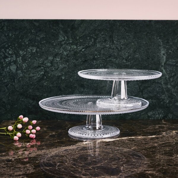 Iittala Podstavec pod dort Kastehelmi 31,5cm, čirý