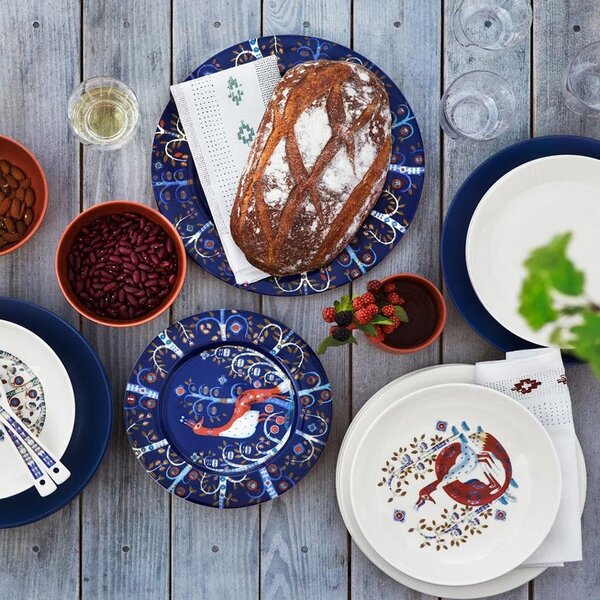Iittala Talíř Taika 27cm, modrý