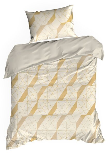 POVLEČENÍ Z MIKROVLÁKNA AGGIE 200X220 CM, 2 KS 70X80 CM VZOROVANÉ