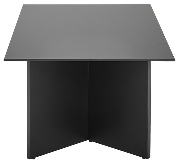 KONFERENČNÍ STOLEK, černá, kov, sklo, 110/60/40 cm Livetastic - Konferenční stolky, Online Only