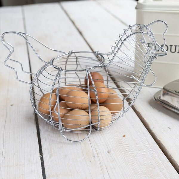 Drátěný košík na vejce Wire Chicken