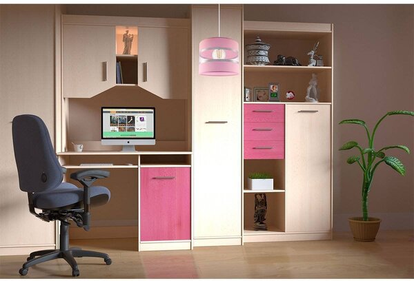 Závěsné svítidlo Elegance Spider, 1x textilní stínítko (výběr z 8 barev), w
