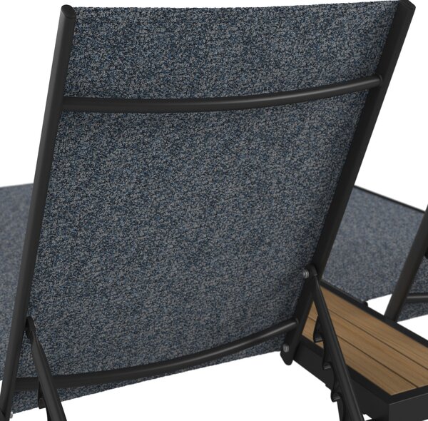 LEHÁTKO 1 ks kov, plast, textil Ambia Garden - Online Only zahradní nábytek, Online Only