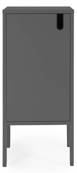 Skříňka nuo 40 x 89 cm šedá