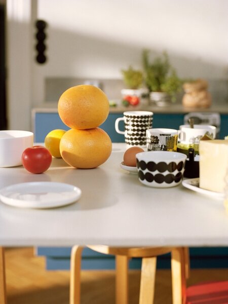 Marimekko Miska Oiva Siirtolapuutarha 0,25l, černá