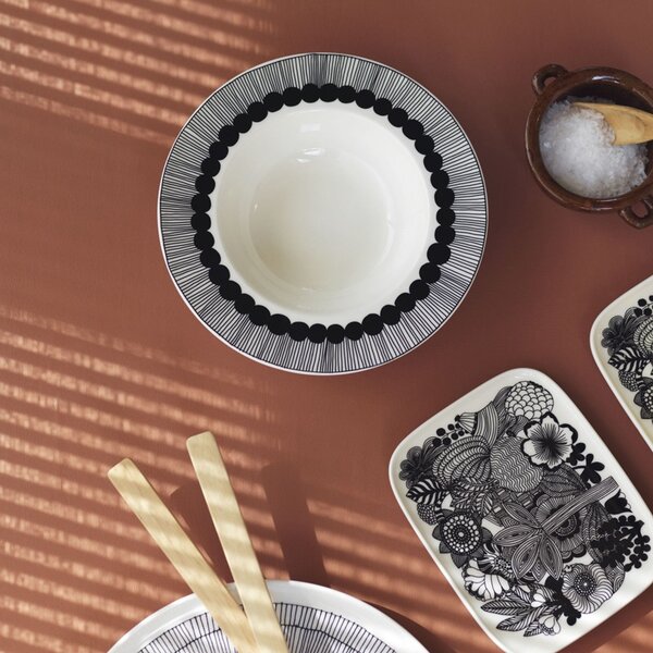 Marimekko Hluboký talíř Oiva Siirtolapuutarha 20cm