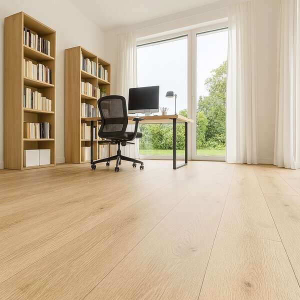 Gerflor, PVC podlaha - lino AladinTex Ultra 0720, na míru, šíře 2m,4m, hnědá, filc, chodba / předsíň