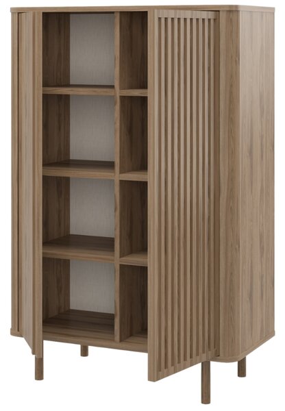 -25 % Dny MOMENTI– Marckeric Hnědá komoda Salma 86 x 40 cm s dřevěným dekorem