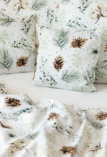 Povlečení Winter Krep deluxe povlak 40/40
