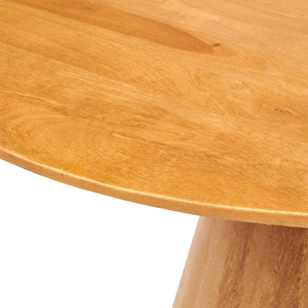 JÍDELNÍ STŮL, mangové dřevo, přírodní barvy, 120/120/77 cm MID.YOU - Jídelní stoly, Online Only
