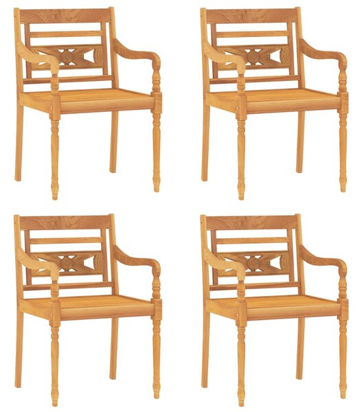 5dílný zahradní jídelní set masivní teakové dřevo