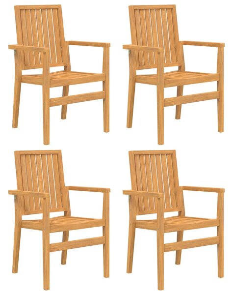 5dílný zahradní jídelní set masivní teakové dřevo 3157917