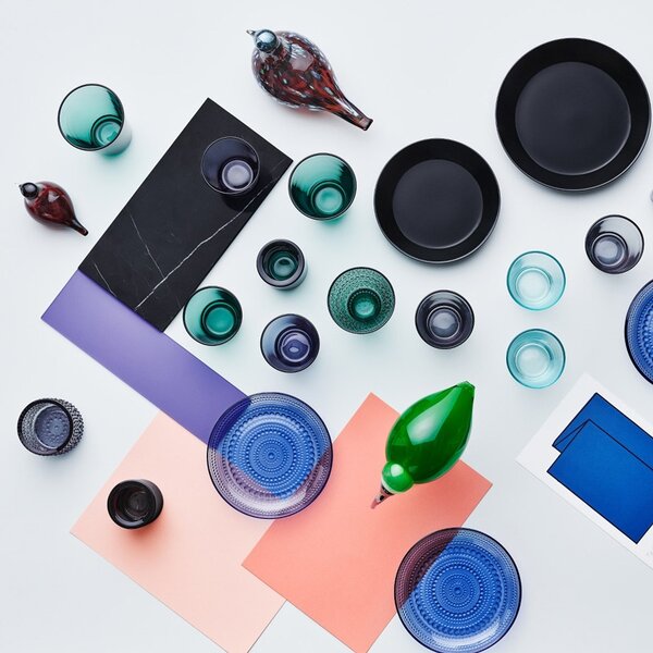 Iittala Sklenice Kartio 0,21l, 2ks, modré rain