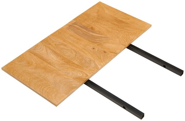 JÍDELNÍ STŮL, mangové dřevo, přírodní barvy, 140/80/76 cm MID.YOU - Online Only jídelní stoly, Online Only