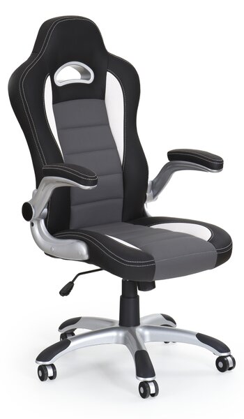Kancelářská židle Lotus - černá / popelavá