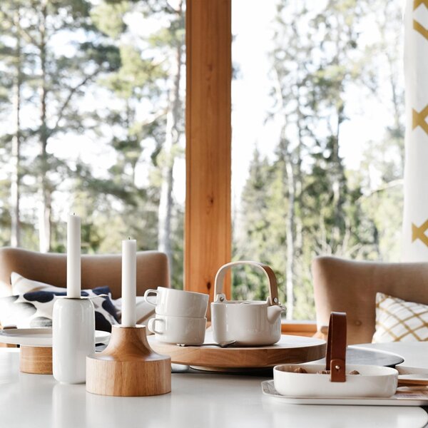 Marimekko Konvice Oiva 0,7l, bílá