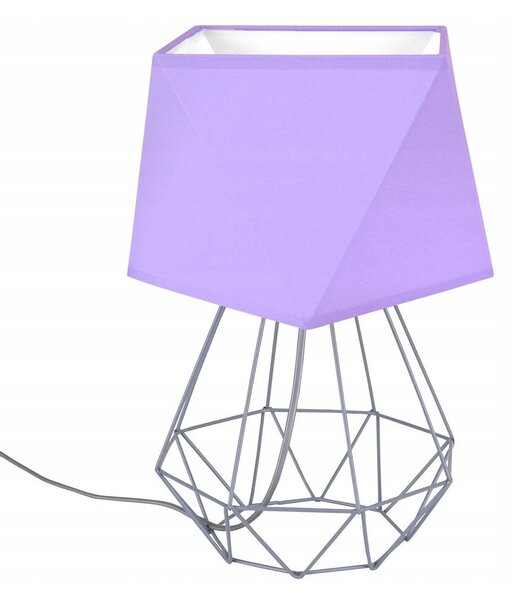 Stolní lampa Diamond 1, 1x textilní stínítko (výběr ze 12 barev), (výběr ze 3 barev konstrukce)