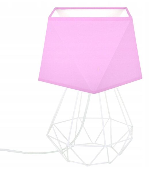 Stolní lampa Diamond 1, 1x textilní stínítko (výběr ze 12 barev), (výběr ze 3 barev konstrukce)